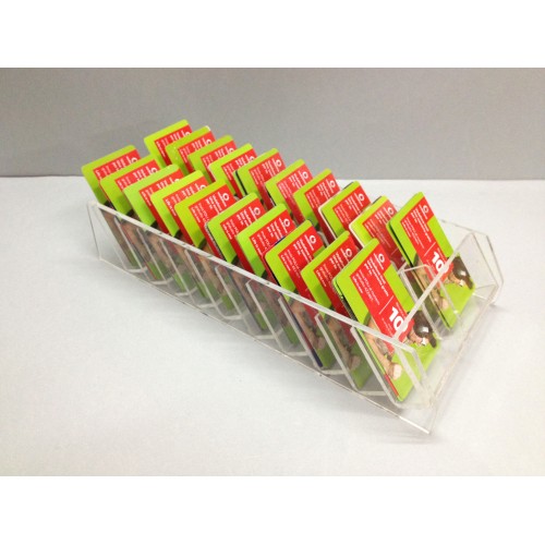 Porta schede telef. e biglietti da cassetto 20 tasche inclinate